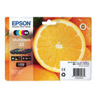 Epson 33 Ink Cartridge Claria Premium Oranges CMYK/Photo Black C13T33374011