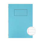 Silvine A4 Blue Ruled Exercise Books, Pack of 10 | EX108