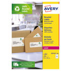 Avery Laser Labels Recycled 14 Per Sheet Wht (Pack of 1400) LR7163-100