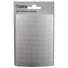 Blick White 8mm Round Labels (Pack of 9800) - RS000853