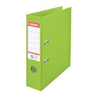 Esselte No.1 Power Lime Green A4 Lever Arch Files, 75mm - Pack of 10 - 48066