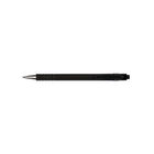 Q-Connect Black Lamda Retractable Ballpoint Pen, Pack of 12 - KF00672