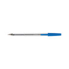 Q-Connect Medium Blue Ballpoint Pens, Pack of 20 - KF34043