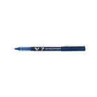 Pilot V7 Extra Fine Hi-Tecpoint Blue Pen, Pack of 12 - BXV7-02