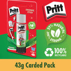 Pritt Stick Large 43g Glue Sticks, Pack of 12 - 1456075