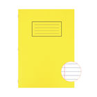 Silvine A4 Yellow Ruled Exercise Books, Pack of 10 | EX109