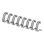 Fellowes Wire Binding Element 14.3mm Black (Pack of 100) 53277