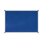 Bi-Office Aluminium Trim Felt Notice Board 900x600mm Blue FA0343170