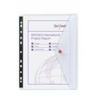 Snopake A4 Clear Polyfile Ring Binder Wallet, Pack of 5 | 12566