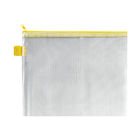 BDS Mesh Zip Bag 255x205mm Yellow (Pack of 5) ZIPPER YELLOW