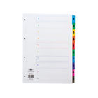 Concord Index 1-10 A4 White with Multicoloured Mylar Tabs 00401/CS4