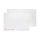 Q-Connect White C4 Board Back Peel and Seal Envelopes, Pack of 125 - KF3525