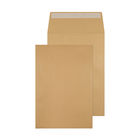 Q-Connect Manilla C4 Gusset Peel and Seal Envelopes 120gsm, Pack of 100 - 2K23
