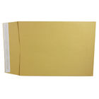 Q-Connect Manilla Gusset Peel and Seal Envelopes 120gsm, Pack of 100 - KF3528