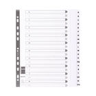 Exacompta Guildhall Mylar Index A-Z A4 White MWDA-ZZ