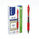 Pilot G207 Red Gel Ink Pens, Pack of 12 - BLG207-02