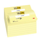 Post-it 76 x 127mm Canary Yellow Z-Notes, Pack of 12 | R350Y