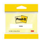 Post-it 76 x 127mm Canary Yellow Notes, Pack of 12 | 6830Y