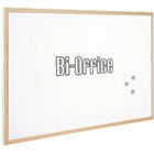 Bi-Office Magnetic Whiteboard 900x600mm Light Grey Frame MB0706036