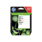 HP 364 Black and Colour Standard Yield Ink Combo Pack | N9J73AE