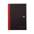 Black n Red A5 Casebound A-Z Notebook - Pack of 5 - H67197