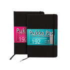 Pukka Pad Signature Soft Cover Notebook Casebound A5 Black (Pack of 3) 7746-SIG