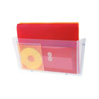 Deflecto Non-Breakable Wall File Pocket A4 (Unbreakable polycarbonate construction) Clear