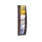 Fast Paper Quick Fit System Wall Display 5 x 1/3 A4 Black F406201