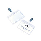 Durable Self Laminating Name Badge with Clip 54x90mm Clear (Pack of 25) 8149/19