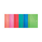 Oxford PP Transparent Wirebound Notebook A4 Assorted (Pack of 5) 100104241