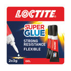 Loctite 3g Power Flex Gel Super Glue, Pack of 2 - 2560191