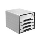 CEP Smoove Secure 4 Drawer Module with Lock White 7-311S White