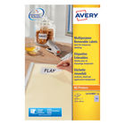 Avery Removable Mini White Labels 25.4 x 10mm (Pack of 4725) - L4731REV-25