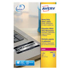 Avery Heavy Duty Silver Address Labels 45.7 x 21.2mm (Pack of 960)  L6009-20