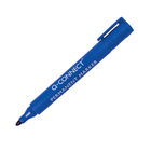 Q-Connect Blue Bullet Tip Permanent Marker Pen, Pack of 10 - KF26046