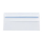 Q-Connect White DL Plain Self Seal Envelopes 120gsm, Pack of 1000 - 81224