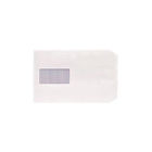 Q-Connect White C5 Peel and Seal Window Envelopes 100gsm, Pack of 500 - 1P53