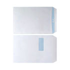 White C4 Self Seal Window Envelopes 90gsm, Pack of 250 - WX3501