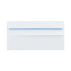 Q-Connect White DL Wallet Self Seal Envelopes 100gsm, Pack of 1000 - 7137