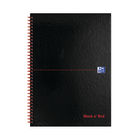 Black n' Red Wirebound A-Z  Hardback Notebook A4 (Pack of 5) 100080232