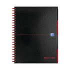 Black n Red A4 Plus Project Books - Pack of 3 - K66070