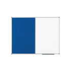 Nobo Classic Combi Blue Felt/Steel Noticeboard 900x600mm 1902257