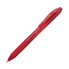 Pentel Energel X Red Retractable Pens, Pack of 12 - K157-B