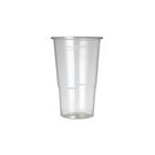 Half Pint Plastic Glasses, Clear, Pack of 50 - 0510033