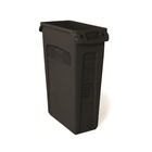 Rubbermaid Slim Jim Vented Container 87L Black FG354060BLA