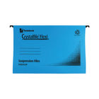 Rexel Crystalfile Flexi Standard Foolscap Blue (Pack of 50) 3000041