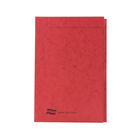 Europa Square Cut Folder 300 micron Foolscap Red (Pack of 50) 4828