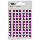 Blick Purple 8mm Round Labels (Pack of 9800) - RS003052