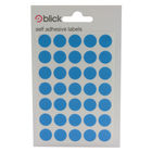 Blick Blue 13mm Round Labels (Pack of 2800) - RS003953