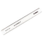 Q-Connect 30cm Clear Ruler - KF01107